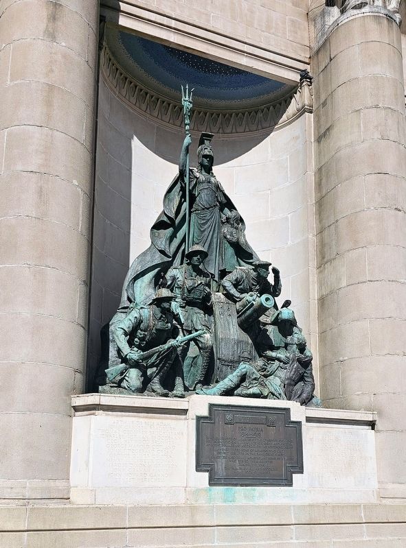 Liverpool Exchange Newsroom War Memorial. Click for full size. Liverpool Exchange Newsroom War Memorial image. Click for full size.