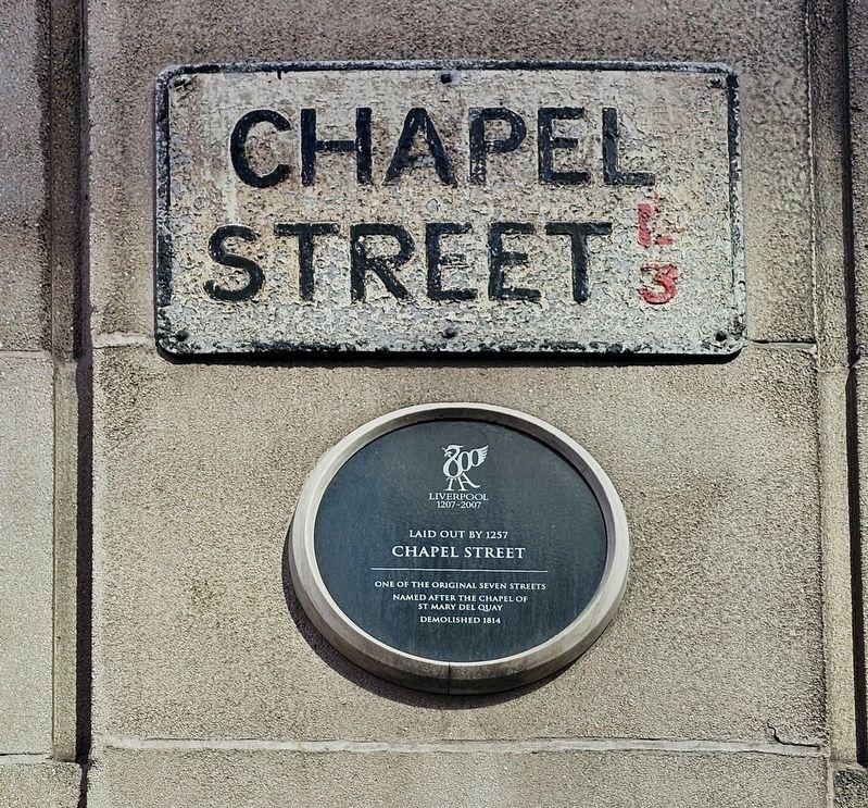 Chapel Street Marker. Click for full size. Chapel Street Marker image. Click for full size.