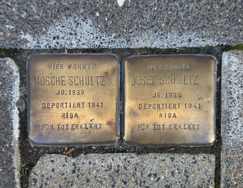 Mosche Schultz Marker. Click for full size. Mosche Schultz Marker image. Click for full size.