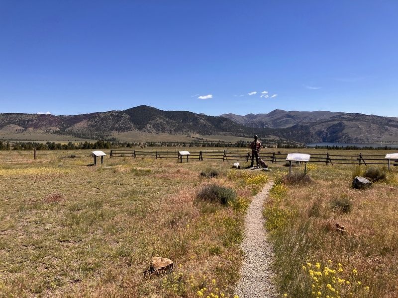 Gates of the Mountains markers image. Click for full size.