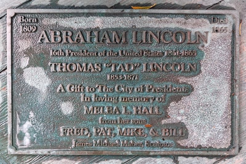 Abraham Lincoln Marker image. Click for full size.