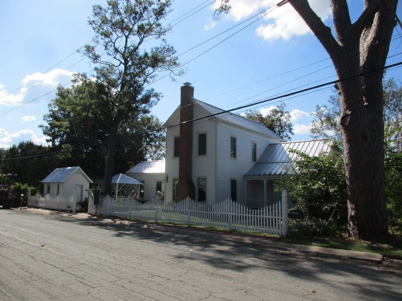 John Bell Lewis Home and marker image. Click for full size.