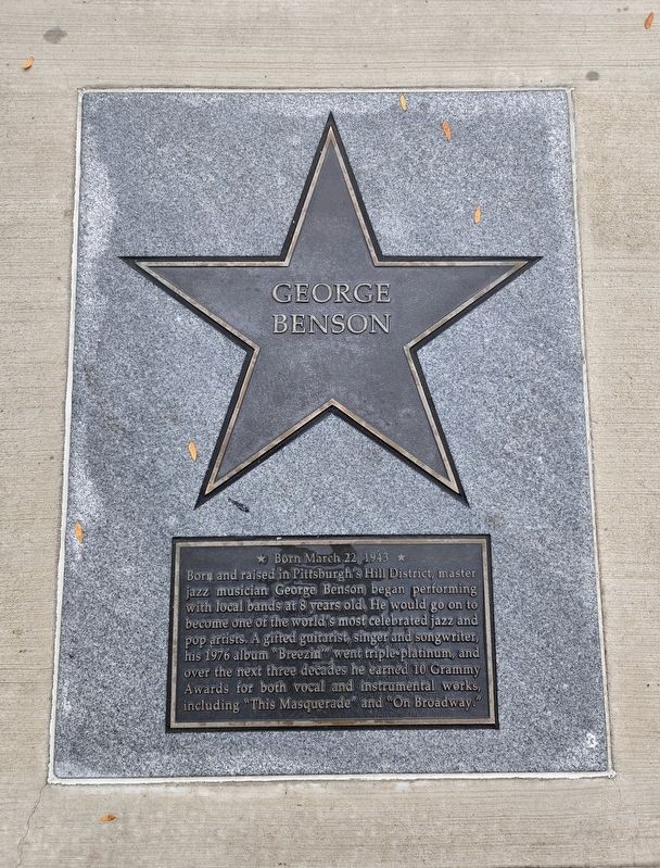 George Benson Marker image. Click for full size.