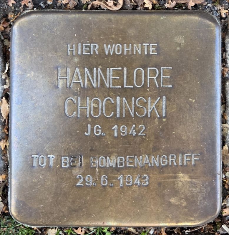 Hannelore Chocinski Marker image. Click for full size.