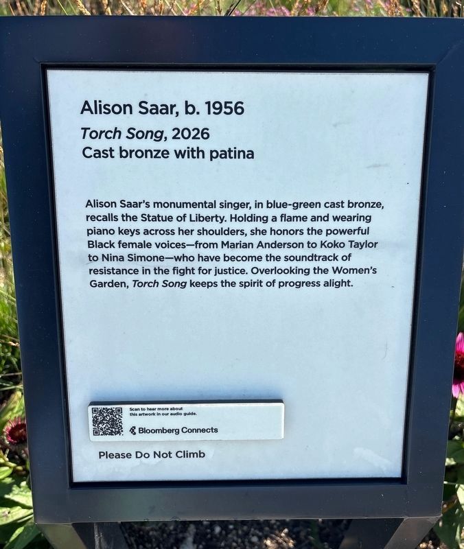 Alison Saar Marker image. Click for full size.