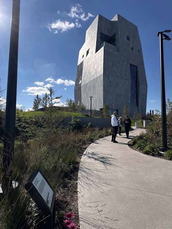 Alison Saar Marker at the Obama Center image. Click for full size.