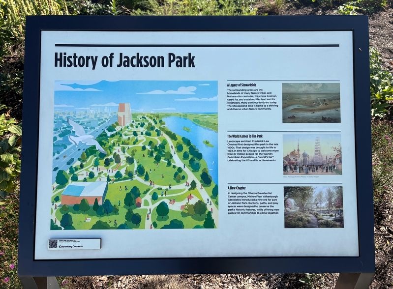 History of Jackson Park Marker image. Click for full size.