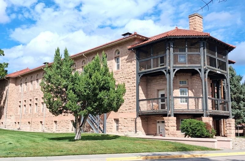 Battle Mountain Sanitarium Ward Building image. Click for full size.