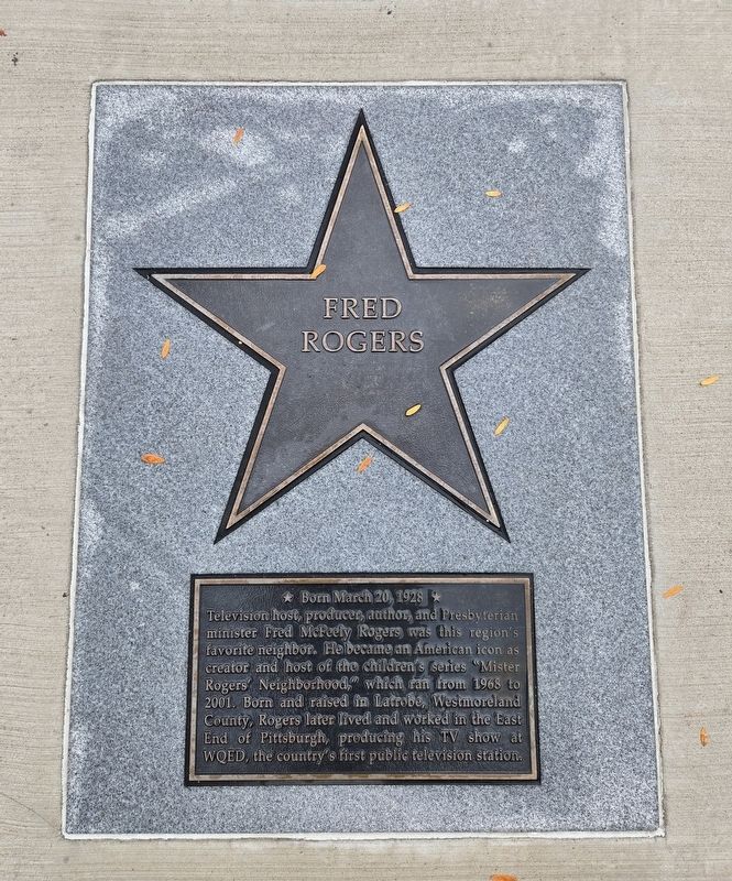 Fred Rogers Marker image. Click for full size.