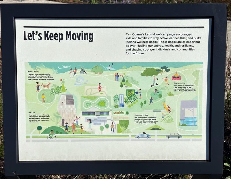 Let's Keep Moving Marker image. Click for full size.