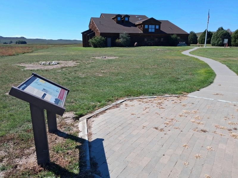 Fossil Hills Trail Marker image. Click for full size.