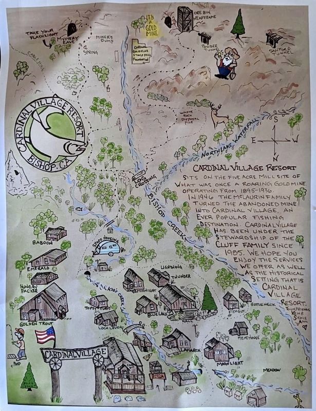 Cardinal Village Resort Map image. Click for full size.